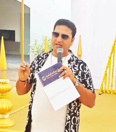 Roasting Haldi Ceremony Anchor Ahmedabad